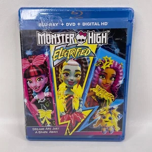 Monster High Electrified Dreams Are Just A Spark Away Blu-ray and DVD Disc New - Picture 1 of 4
