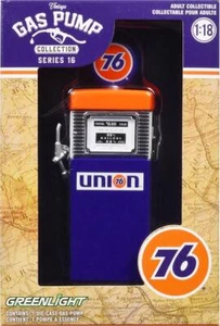 1951 Wayne 505 Gas Pump Union 76 Blue and Orange Vintage Gas Pumps 16 1/18 - Picture 1 of 3