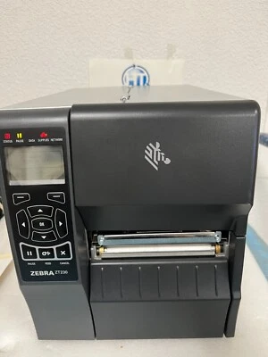 Zebra ZT230 Industrial Thermal Transfer Label Printer Ethernet USB [powers on] - Image 1 of 4