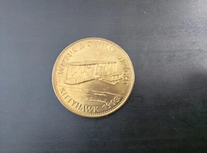 1 MEDAILLE SHELL WILBUR UND ORVILLE WRIGHT KITTYHAWK 1903 - Bild 1 von 2