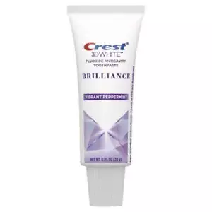 Crest 3D White Brilliance Toothpaste, Vibrant Peppermint, 0.85 oz. Tube, 72/Case - Picture 1 of 1