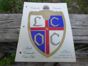 1963 Lincoln Continental Owner's Club Continental Comments No. 64 LCOC - Picture 1 of 2