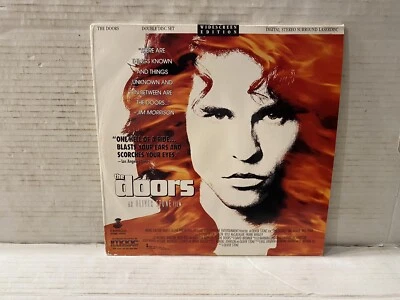 Oliver Stone VAL KILMER "The Doors" New Sealed 1991 Widescreen Laserdisc Movie - Image 1 of 4