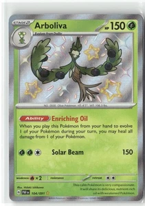 Arboliva, Pokémon SV: Paldean Fates Brillante Raro, 104/091 Casi Nuevo - Imagen 1 de 2