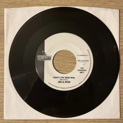 Jan & Dean Frosty The Snow Man 7" Vinyl Promo USA Capitol Special Products - Image 1 of 4