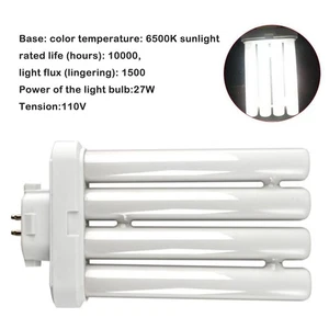 27W Fluorescent Bulb Tube Reading Lamp Daylight Energy S aving 4-Pin FML 6500K & - Picture 1 of 9