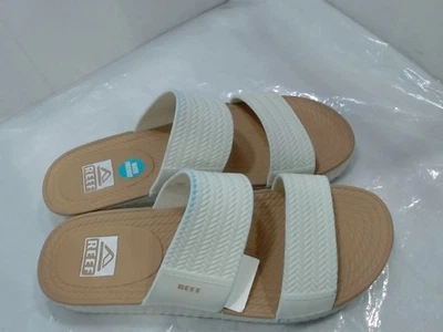 Usado como nuevo - Tobogán Reef Water Vista para mujer, blanco/bronceado, 8 Foto 1 de 4