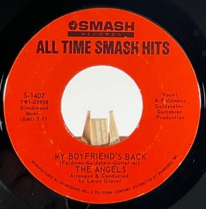 THE ANGELS 45 RPM MY BOYFRIEND'S BACK / I ADORE HIM—VG+ - Picture 1 of 6