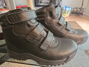Propet MBA033L Cliff Walker Black Leather Waterproof Boots Mens 11 W(E) Worn 1x! - Picture 1 of 6