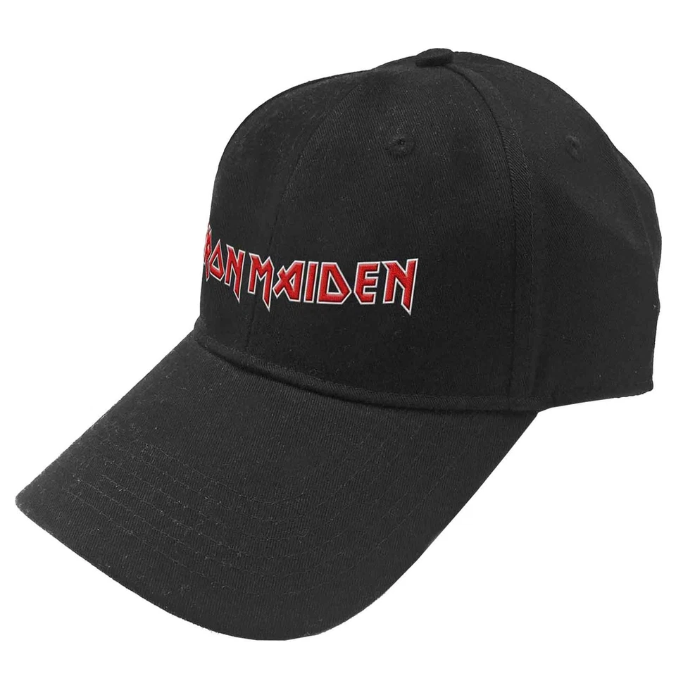 Iron Maiden Baseball Cap classic Band Logo trooper new Official Black Strapback - Image 1 of 1