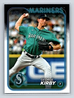 2024 Topps Series 1 - George Kirby #75 - Image 1 of 2
