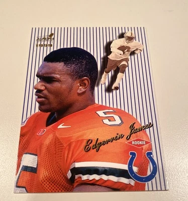 1999 Pacific Aurora Pin Stripe Edgerrin James Rc # 62 - Image 1 of 2