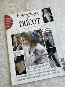 Modes & Tricot French Knitting Accessory Magazine Dec 2010 Jan 2011 - Picture 1 of 16