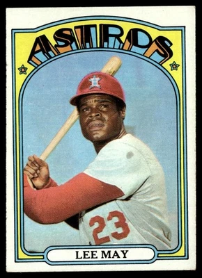 Topps Lee May 1972 - Astros de Houston #480 Foto 1 de 2