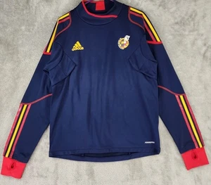 Adidas Sweatshirt Mens Multicolor Long Sleeve 2010 Spain World Cup Training - Picture 1 of 11
