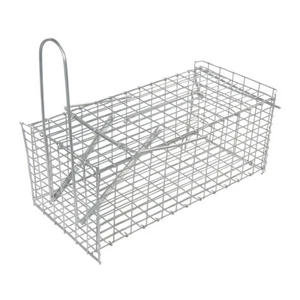 300 x 150 x 130mm Rat Trap Cage Humane Capture Vermin Pest Control Mesh Box - Picture 1 of 3