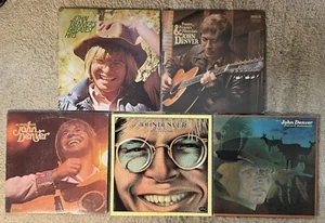 JOHN DENVER - 5 Vinyl LP Record Lot - See Picture for Titles - Picture 1 of 2