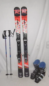 ROSSIGNOL " HERO " SKI JUNIOR ALLROUND CARVER 130 CM + SKISCHUHE GR.: 40 IM SET - Bild 1 von 6
