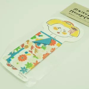 Card Kyo Yuzen paper Blank Maiko Kimono Birthday Thank you Greeting - Picture 1 of 23