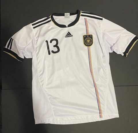Germany 2010 2011 2012 Adidas home authentic shirt #13 Ballack L Cover