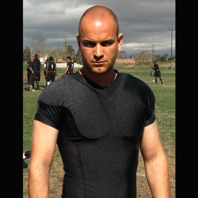 Padded RECOIL Base Layer SHIRT Shoulder Protection Men Women Hunting Shooting L - Image 1 of 4