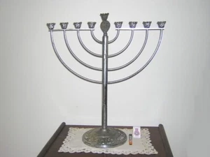 Idf Zahal Israel 24" Chanukka Chanukkija Menora Chanukka Judaika unbezahlbar (!) - Bild 1 von 12