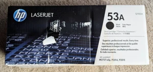 HP 53A Q7553A Black Laser Printer Toner Cartridge - Picture 1 of 2
