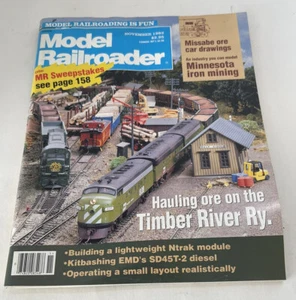 Model Railroader Magazine Issue: November 1992 - Picture 1 of 2