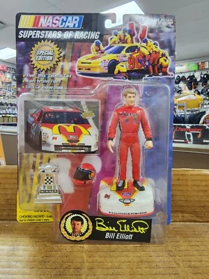 Figura de acción Toy Biz Bill Elliott #94 McDonald's NASCAR nueva sellada Foto 1 de 2