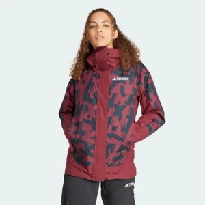 Adidas TERREX XPERIOR 2L INSULATED RAIN.RDY Skiing Jacket IB1070 Womens Size S - Picture 1 of 11