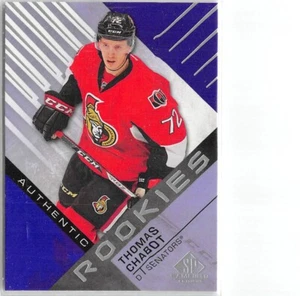 2016-17 SP Game Used Purple #169 Thomas Chabot - Picture 1 of 2