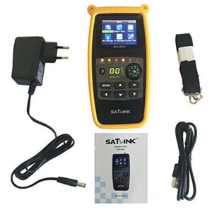 SATLINK WS-6933 DVB-S2 FTA C&KU Band Digital Satellite Meter Finder with Compass - Picture 1 of 12