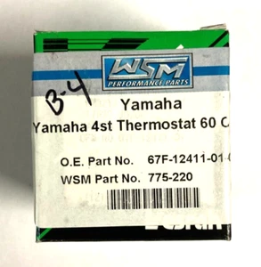 WSM - Yamaha 4st Thermostat - 68F-12411-01-00 - WSM P/N 775-220 - Picture 1 of 6