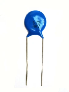 25pc Disc Ceramic Capacitor 472M 4KV 4700pF 0.0047uF Z5U ±20% +10°C~+85°C - Picture 1 of 3