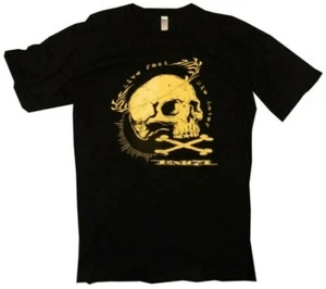 Exit71 Live Fast T-Shirt NEU XL Motorrad Chopper Auto Tattoo Hot Rod Pinup - Bild 1 von 2