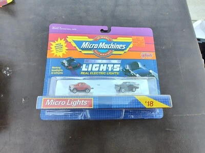 Micro Machines Micro Lights Collection #18 – 1989 Rare Sealed HTF D5 - Image 1 of 2