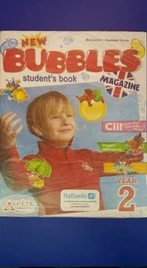 LIBRO SCOLASTICO NEW BUBBLES MAGAZINE 2 CELTIC PUBLISHING RAFFAELLO STUDENT BOOK - Picture 1 of 2