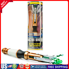 Doctor Who The 12Th Doctor's Sonic Screwdriver Model Light Sounds Cosplay Toy🎁