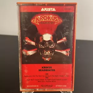 Krokus - Headhunter Cassette Tape Tested 1980's Metal - Picture 1 of 7