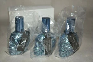 3x Hot Topic BLACKHEART BEAUTY Skull Rollerball Perfume CRYSTAL TIDE - Picture 1 of 2