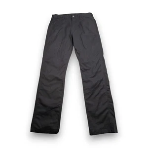 Carhartt Work Pant Men's 33 X 34 Black Cotton Rugged Professional Relaxed Fit - Picture 1 of 7