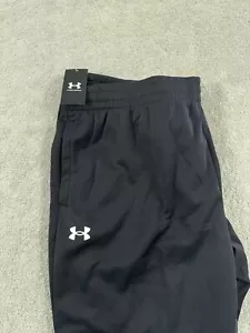 Pantalones deportivos Under Armour para hombre talla 5XL negros lisos rivales de lana nuevos con etiquetas - Imagen 1 de 9