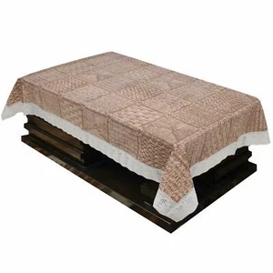 Checkered Design PVC 4 Seater Centre Table Cover CA - Picture 1 of 4