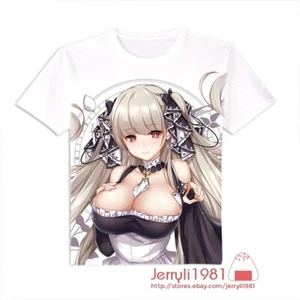 Camiseta Azur Lane HMS Formidable Anime Unisex Manga Corta Camiseta Blanca #WT106 - Imagen 1 de 1