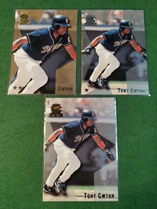 1999 Topps Stars Gold Silver Bronze Base One Two #48 Tony Gwynn Set Run Lot - Bild 1 von 2