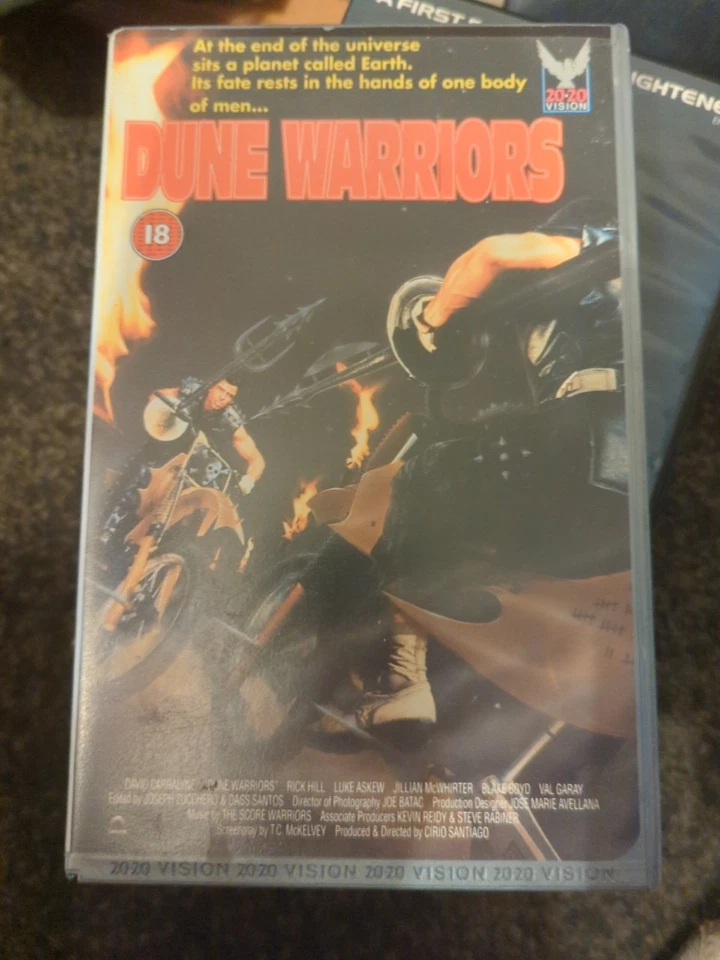 Dune Warriors Vhs Big Box Ex Rental. 1991 Very Rare No Others For Sale  - Image 1 of 3