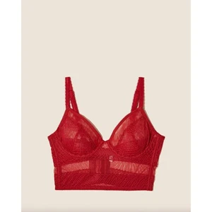 Cosabella - Sujetador Ultra con aros - Rojo Sindoor - Longline de encaje - Italiano - Imagen 1 de 6