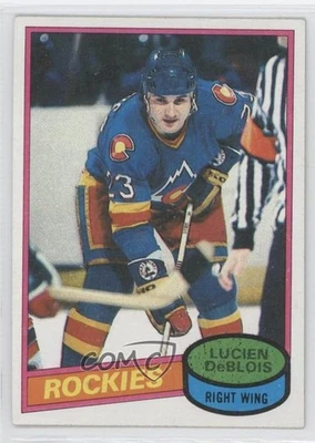 1980-81 Topps Scratched Lucien DeBlois #146 - Image 1 of 2