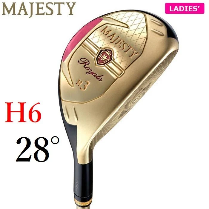 Ladies Majesty Royale 2023 H6 28° Hybrid L-Flex TL550 w/Headcover Women - Image 1 of 4