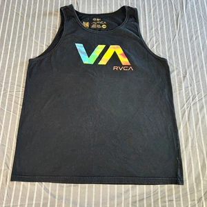 Camiseta sin mangas RVCA negra para hombre talla XXL - Imagen 1 de 3